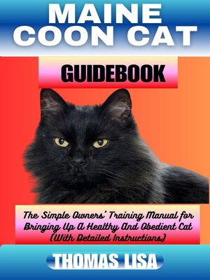 cover image of MAINE COON GUIDEBOOK